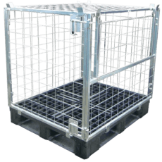 Gaiola Aramada Pallet de Plástico