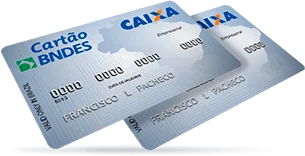 Cartão BNDES Cartão BNDES prateado